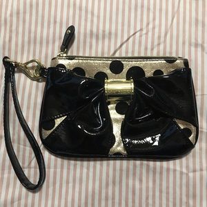 Betsey Johnson wristlet .